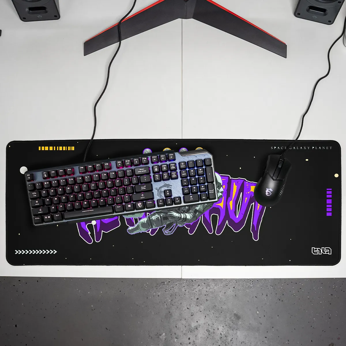 Mousepad Space Galaxy Planet - Image 16