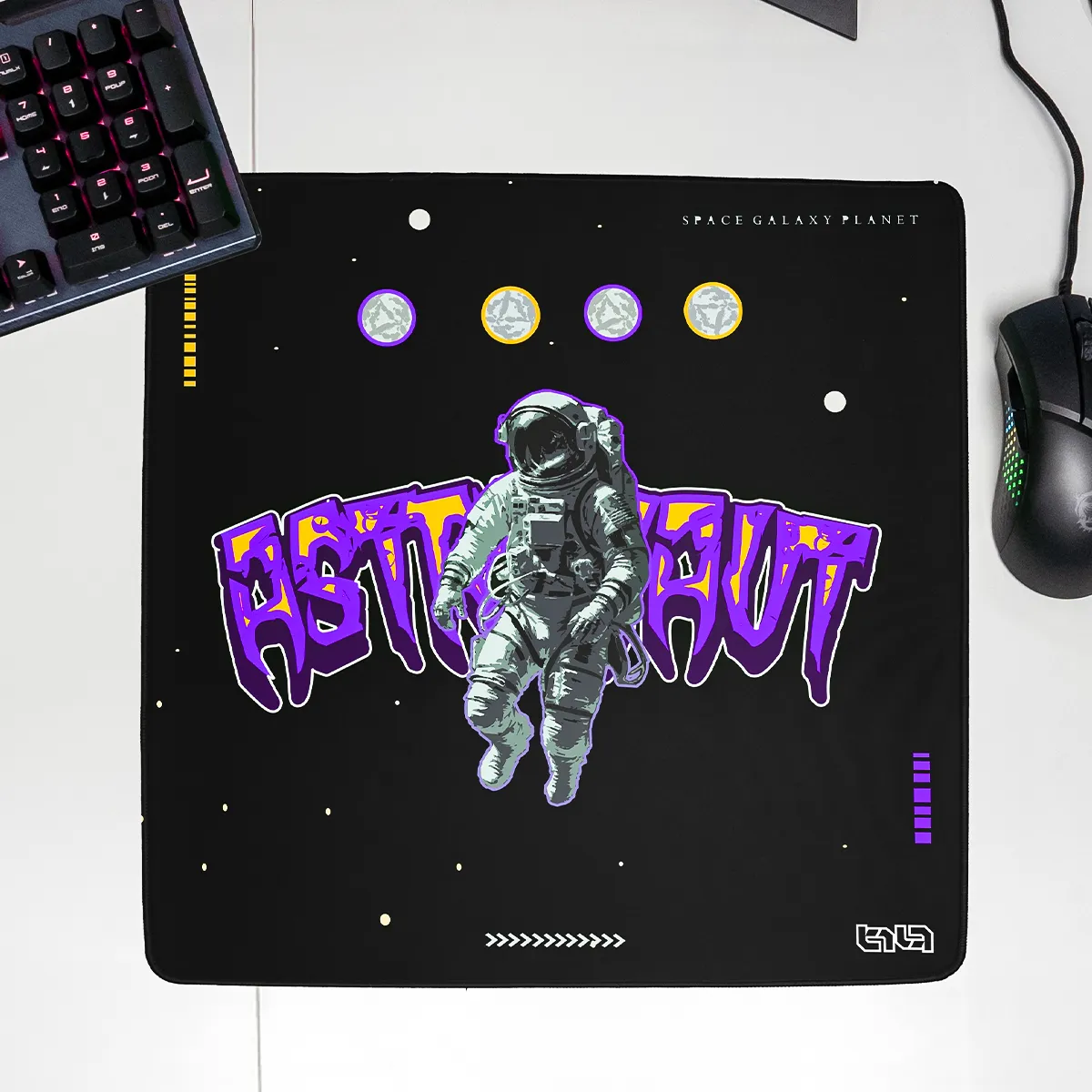 Mousepad Space Galaxy Planet - Image 21