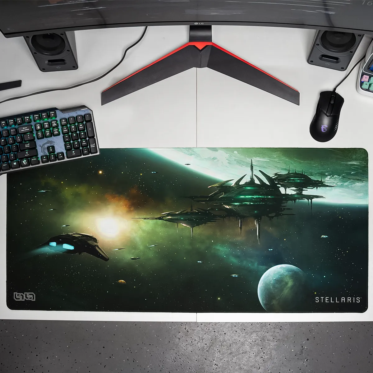 Mousepad Space Station by Kentaro Kanamoto - Image 7