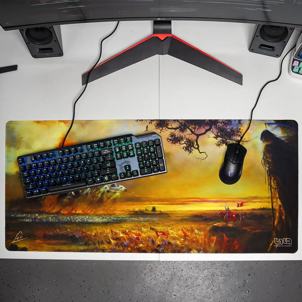 Mousepad The Biggest Battle of Medieval Europe - Image 11