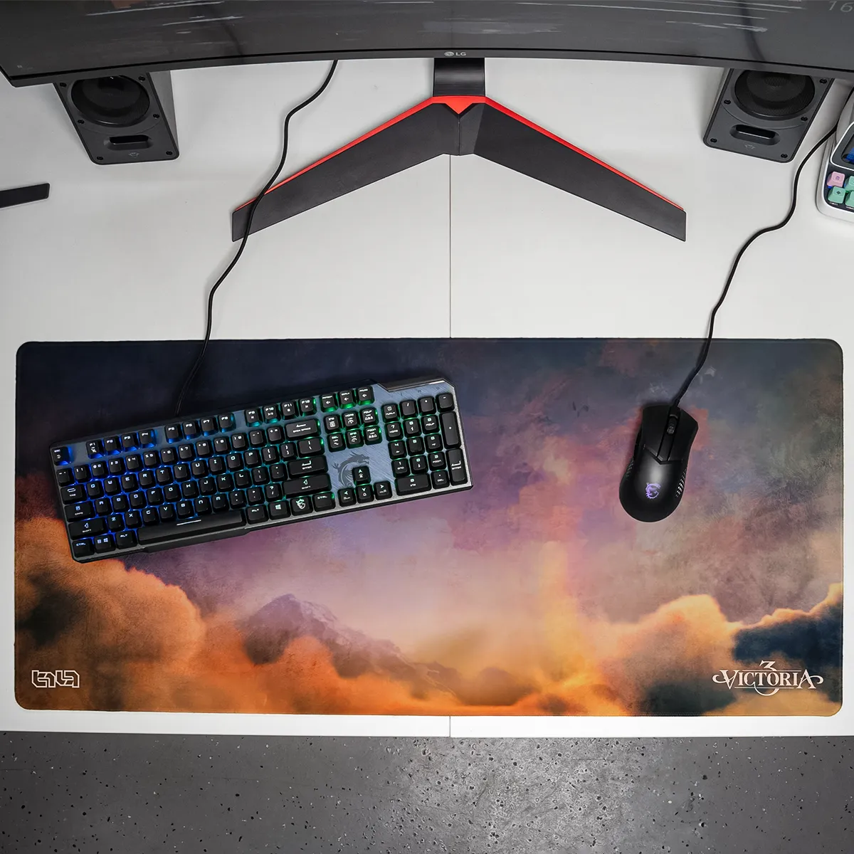 Mousepad Victorian Skyline Dark - Image 11