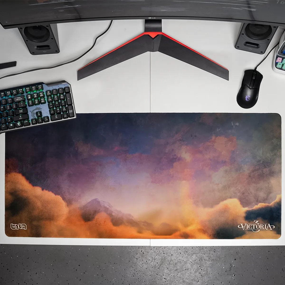 Mousepad Victorian Skyline Dark - Image 7