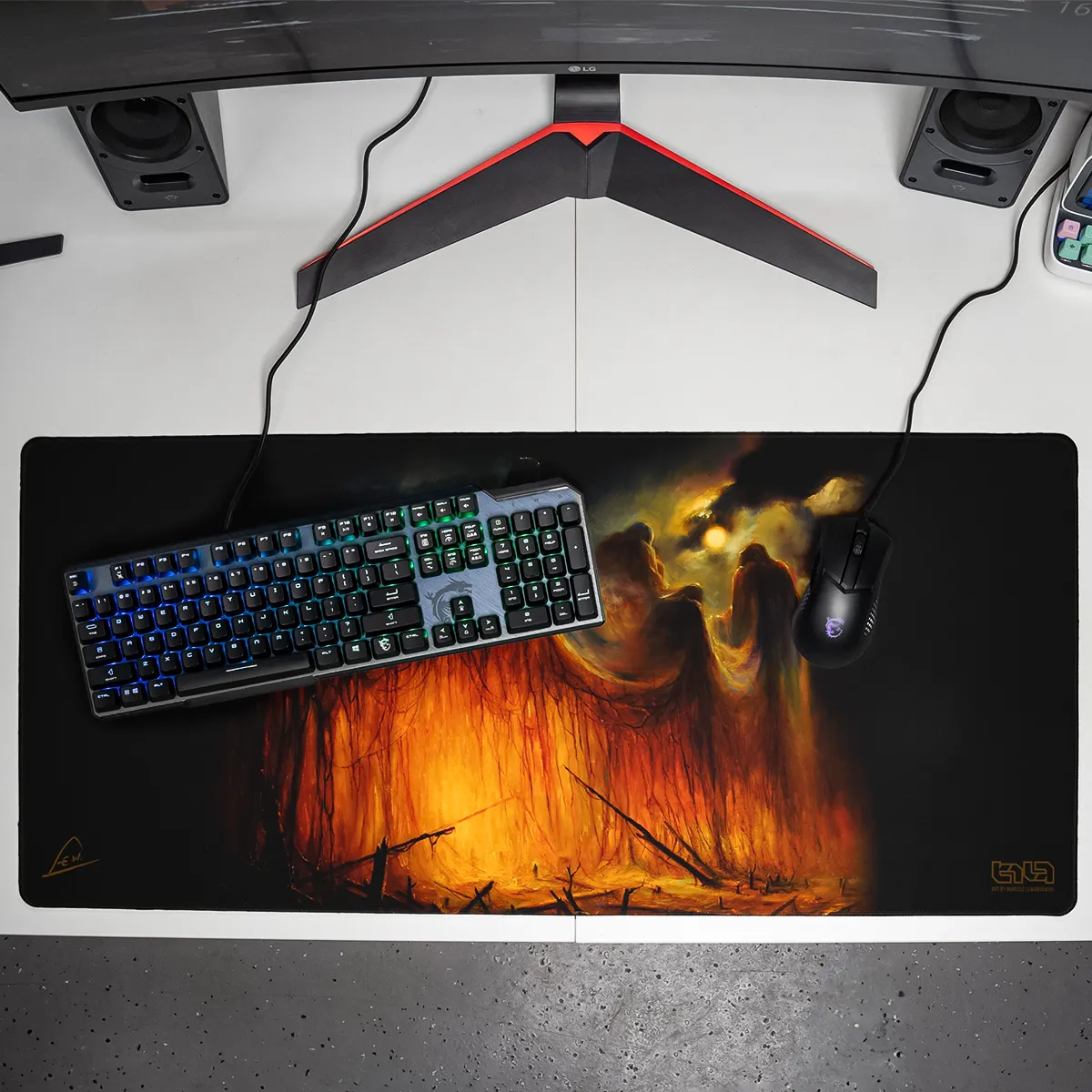 Mousepad Whispers of an Old Forest - Image 11