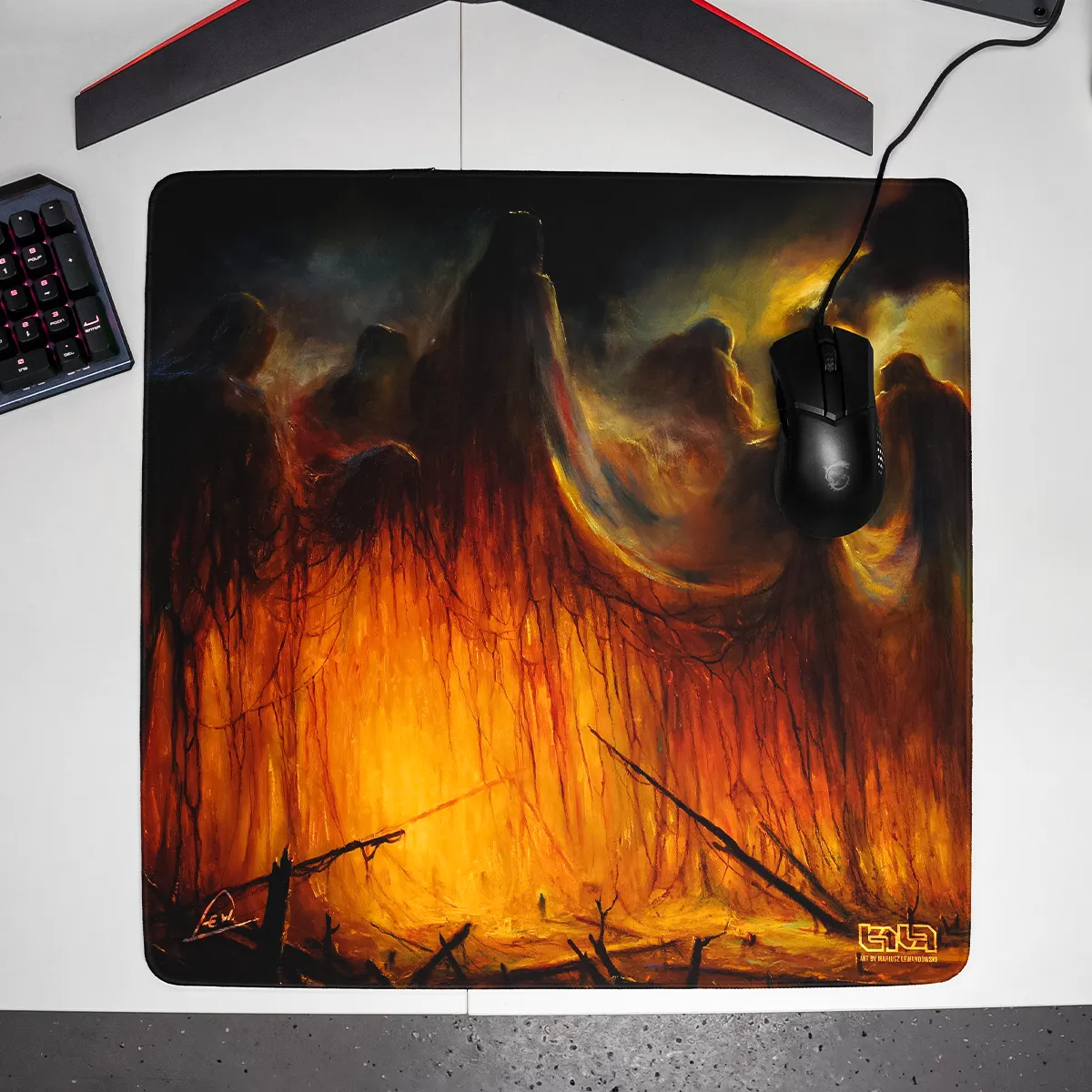 Mousepad Whispers of an Old Forest - Image 20