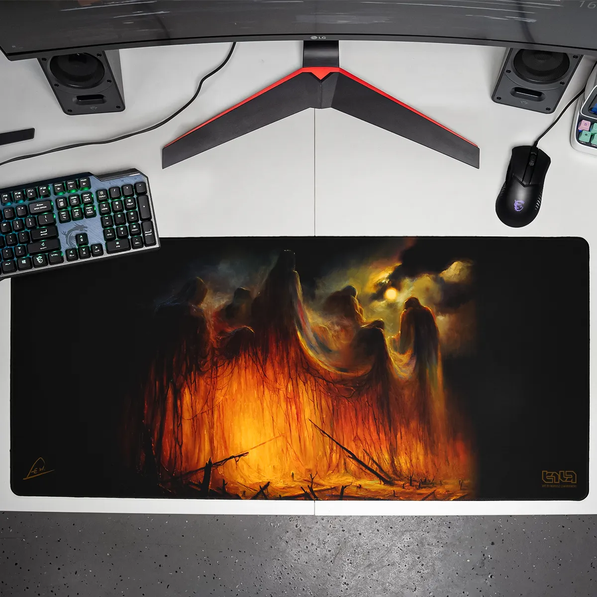Mousepad Whispers of an Old Forest - Image 7