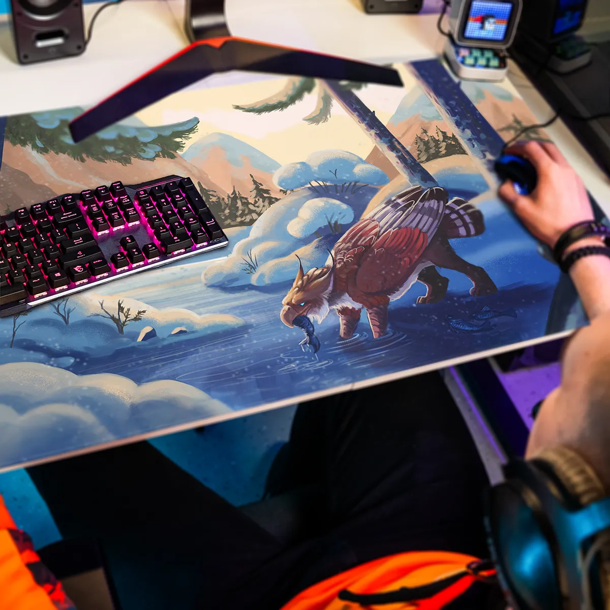 Mousepad Winter Fishing - Image 2