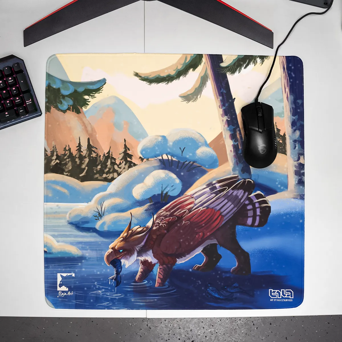 Mousepad Winter Fishing - Image 20