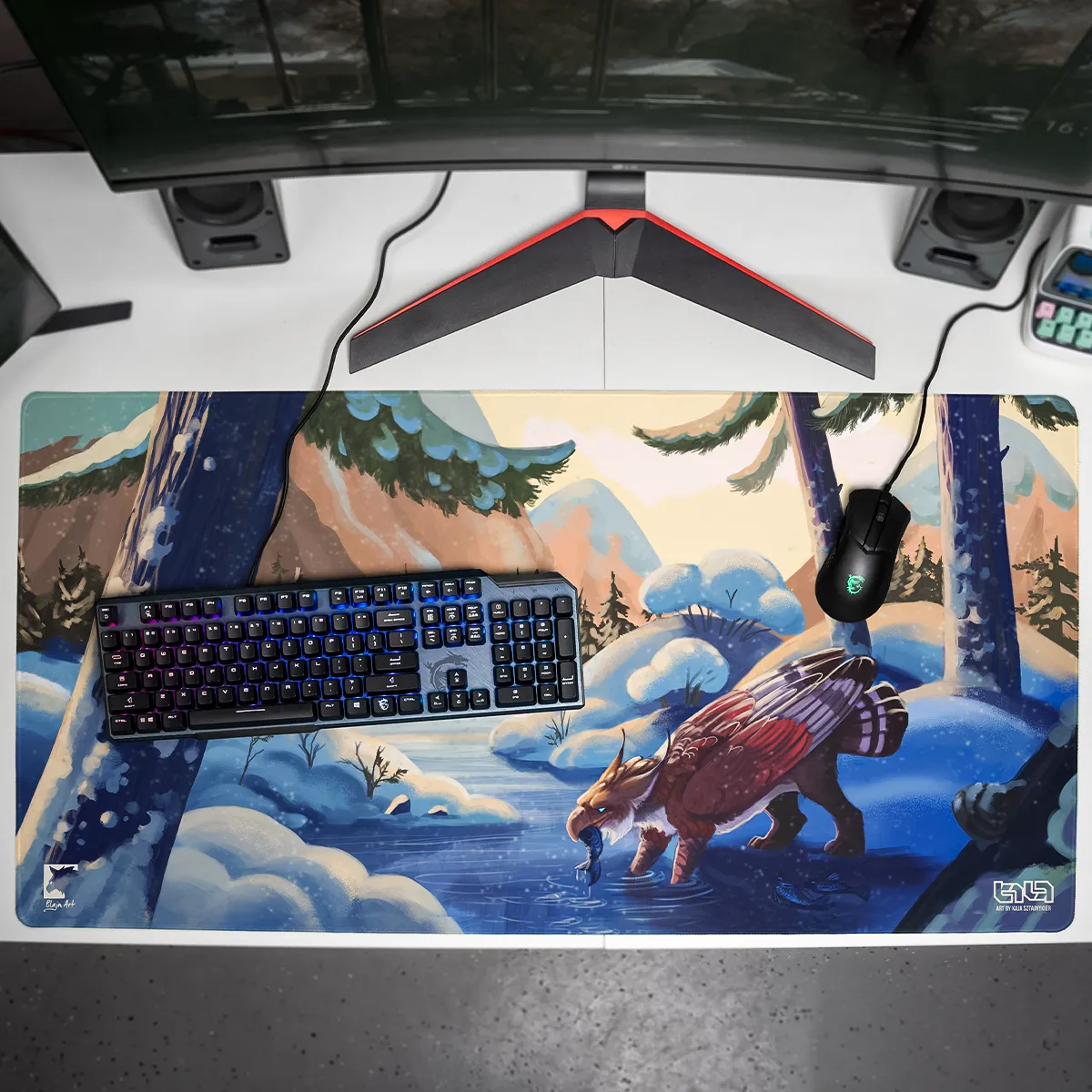 Mousepad Winter Fishing - Image 6