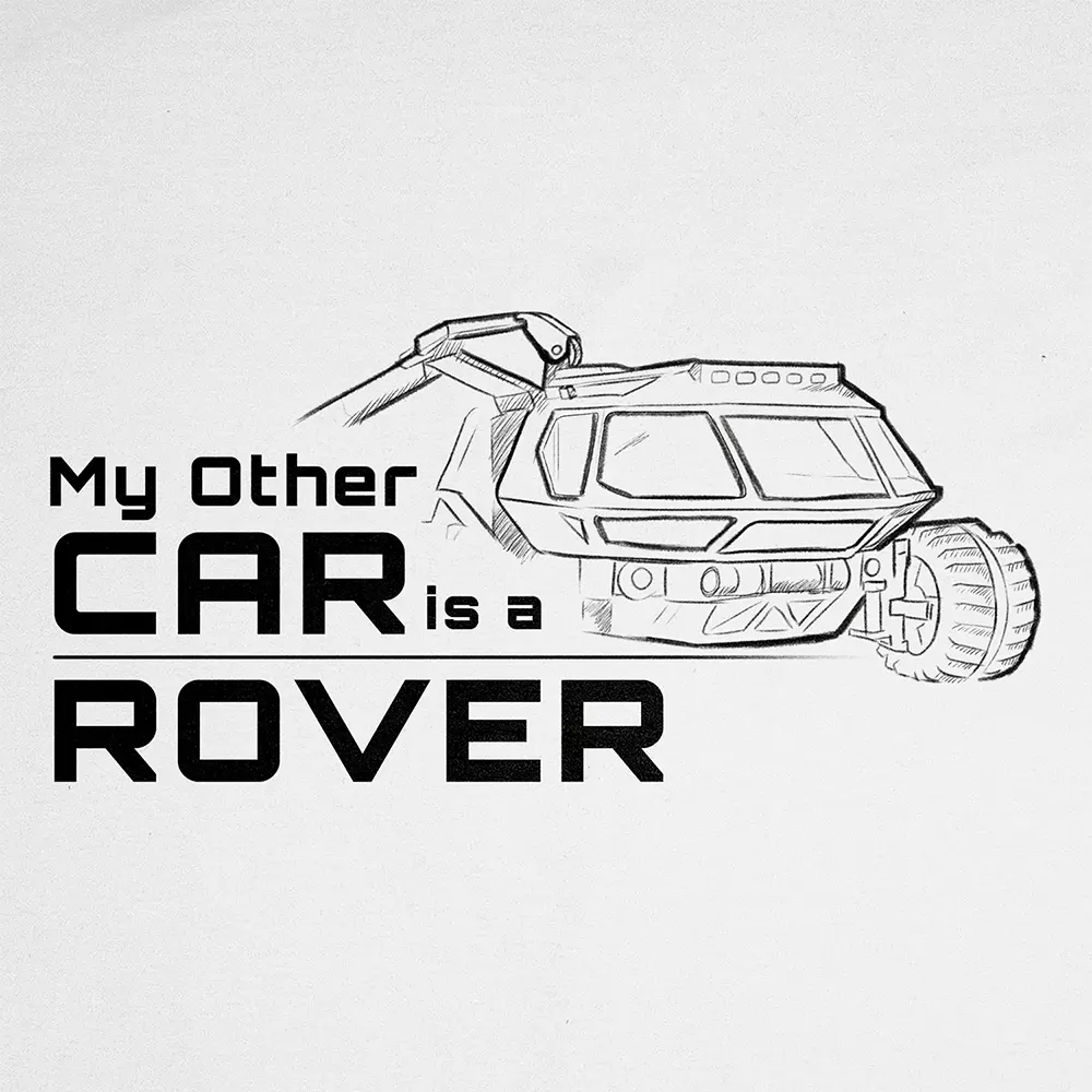 My Other Car is a Rover Hoodie - Image 2