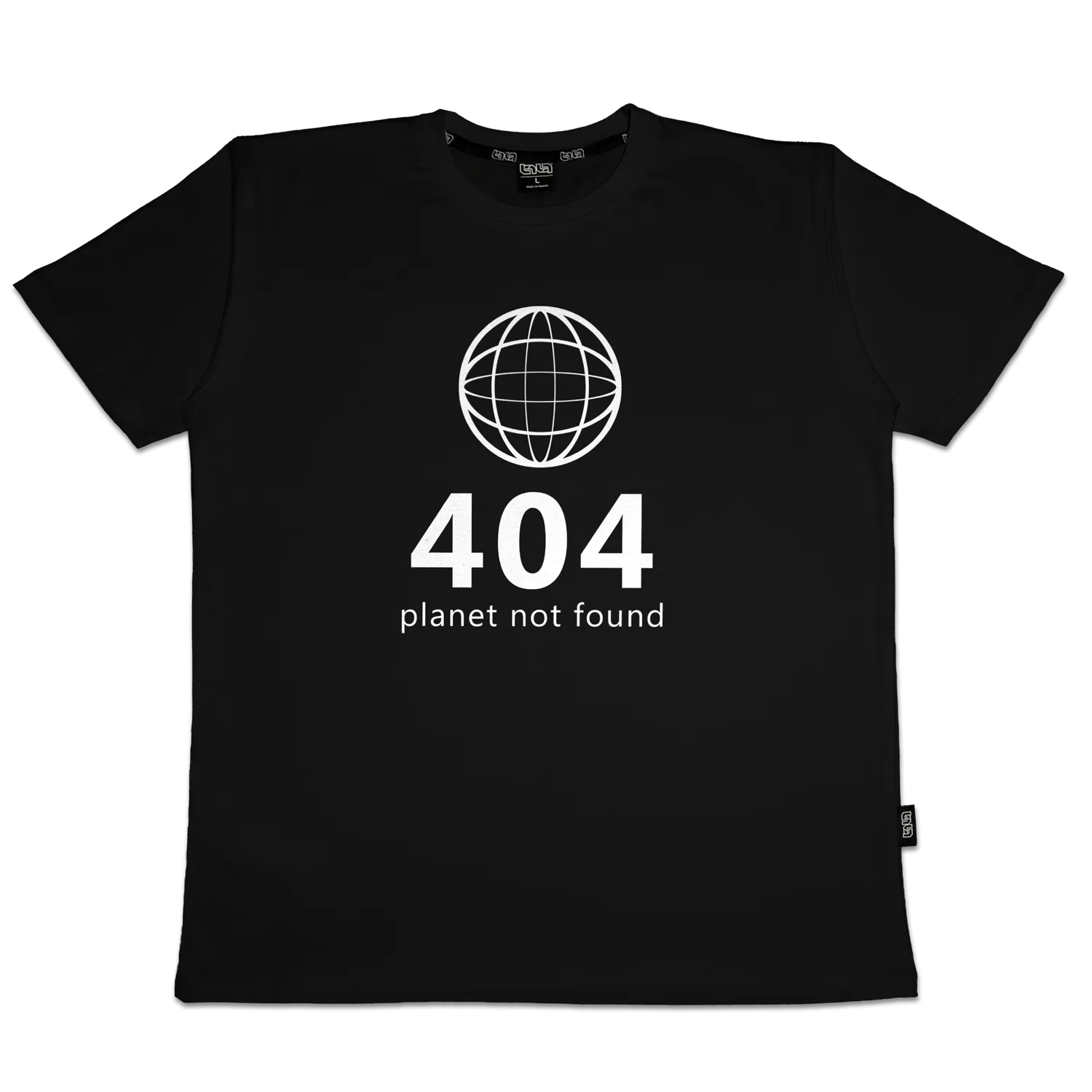 T-shirt 404 planet not found