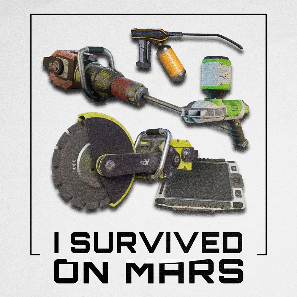 T-shirt I Survived on Mars - Image 9