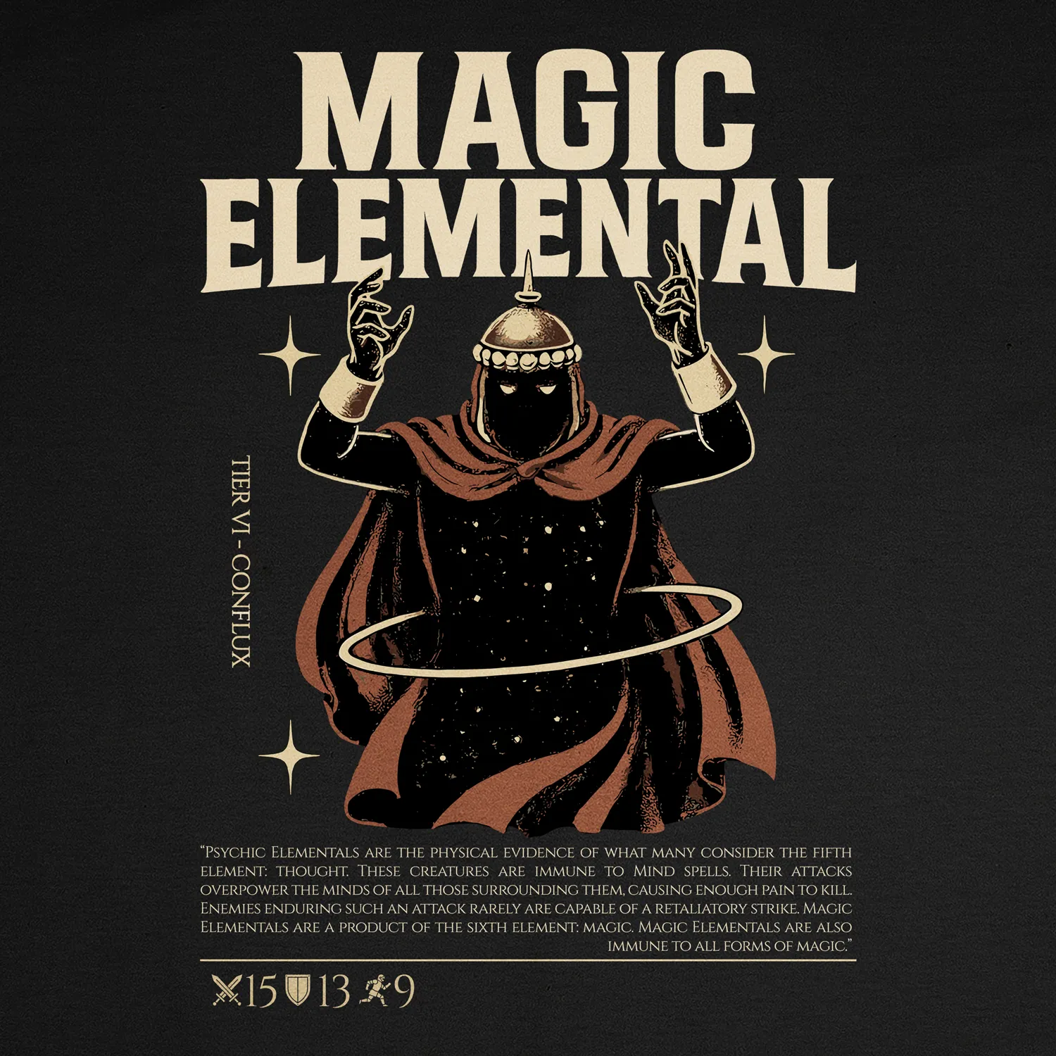 T-shirt Magic Elemental - Image 2