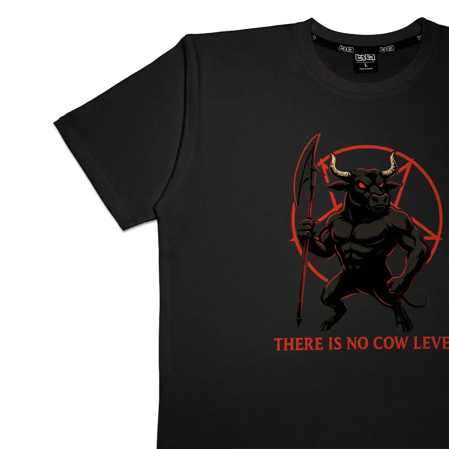 T-shirt No Cow Level - Image 4