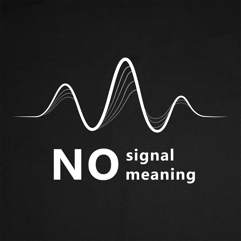T-shirt No Signal No Meaning - Image 2