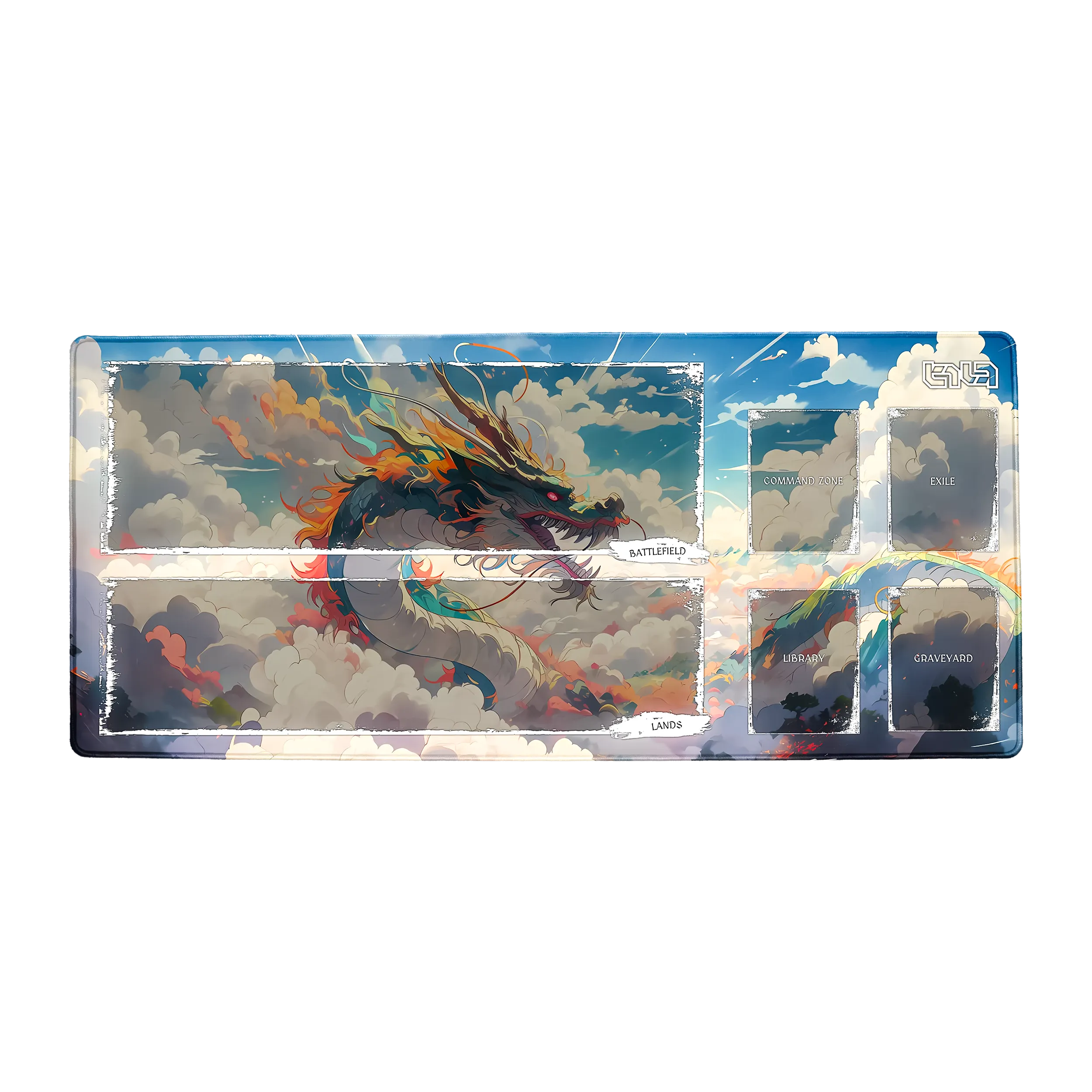 TCG Mat Magic The Gathering Rankinia Dragon - Image 2