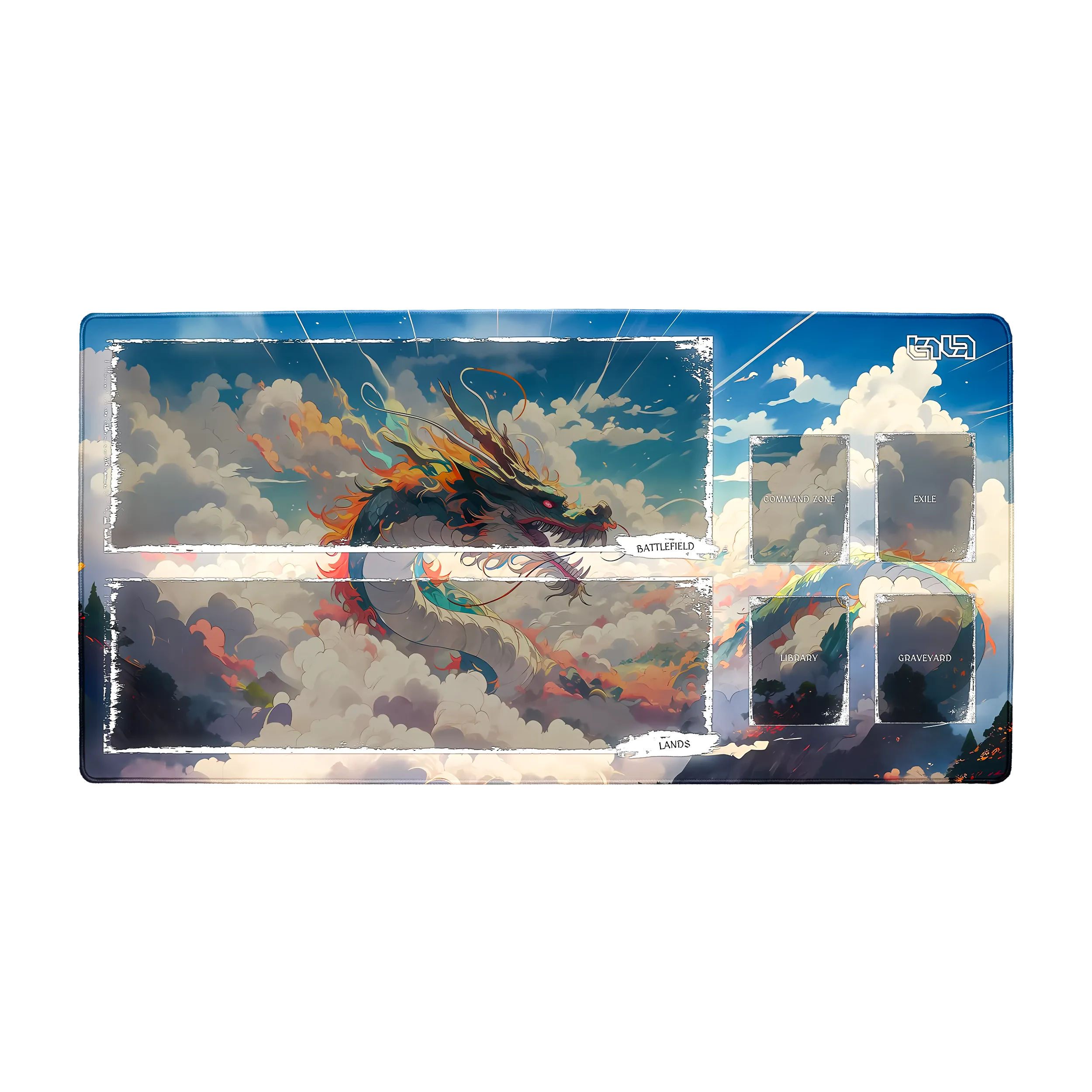 TCG Mat Magic The Gathering Rankinia Dragon - Image 3
