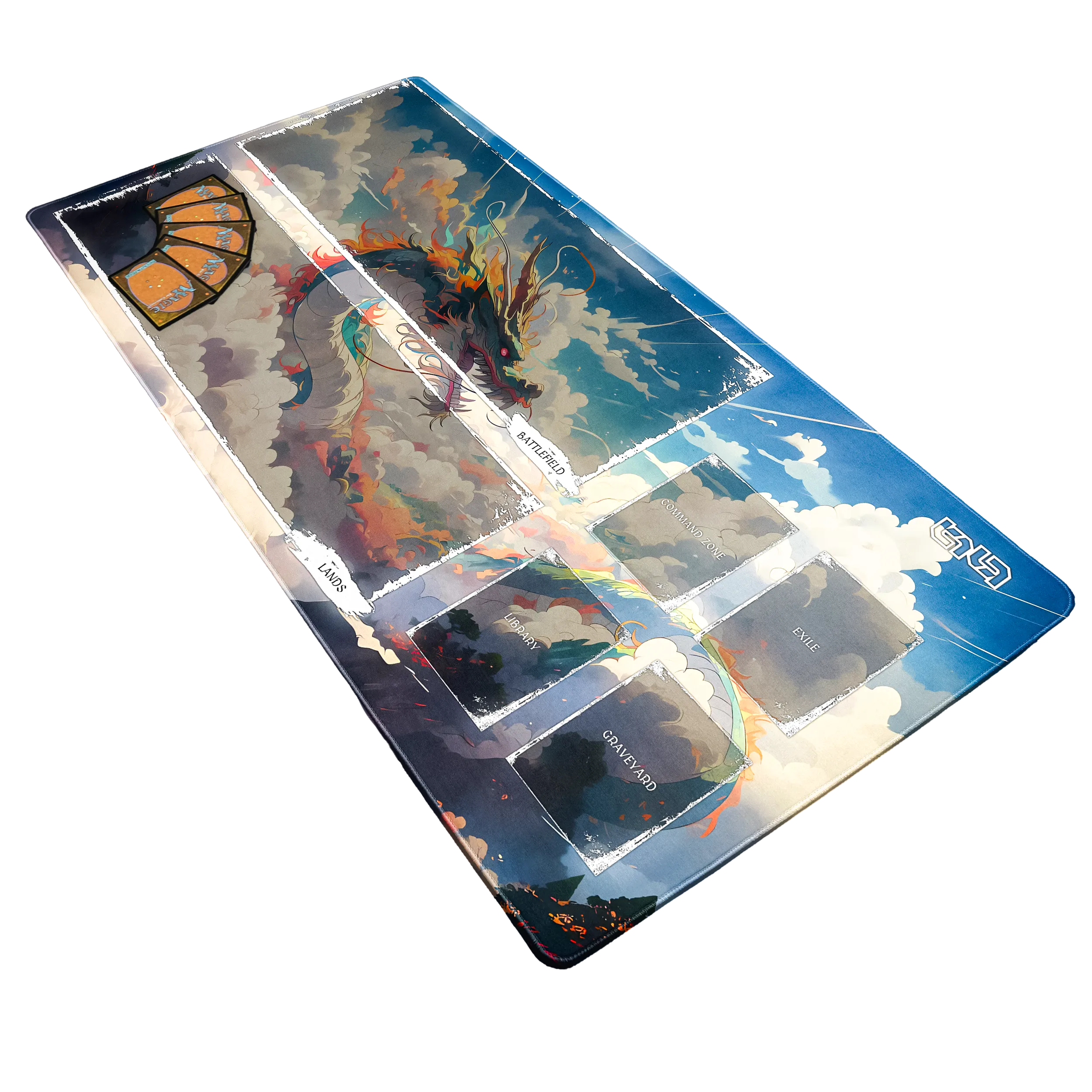 TCG Mat Magic The Gathering Rankinia Dragon - Image 8