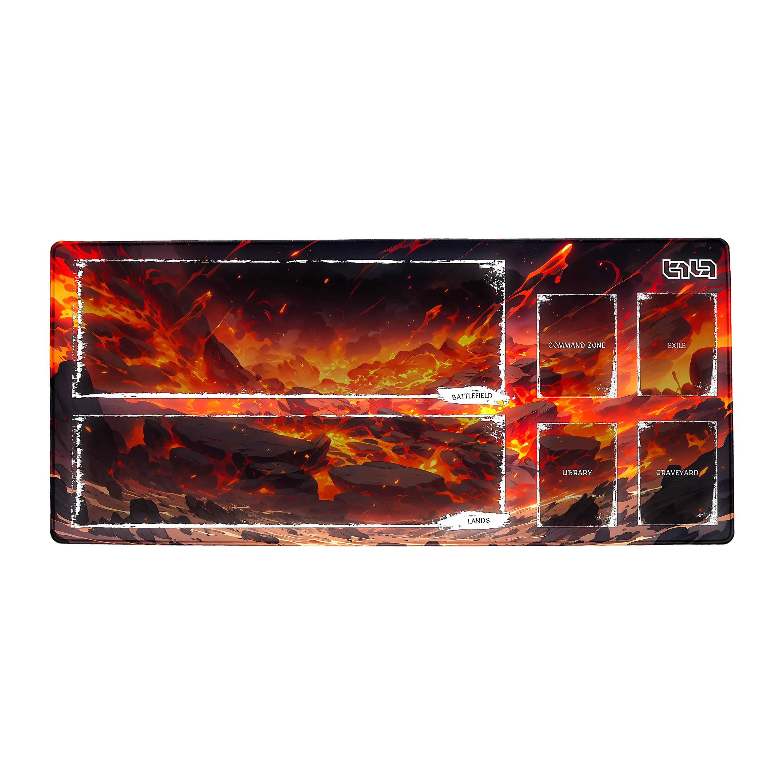 TCG Mat Magic The Gathering Red Aggro - Image 2