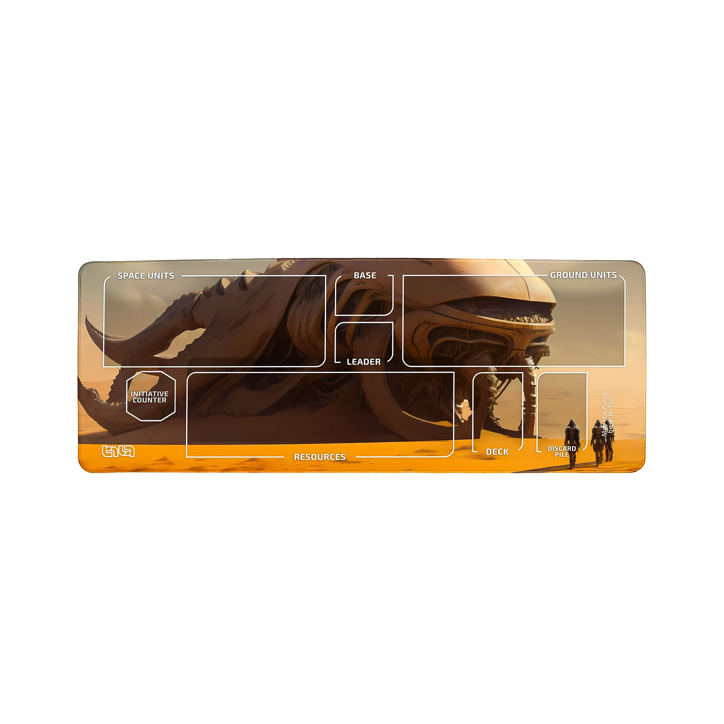TCG Mat SWU Steel Red of the Desert