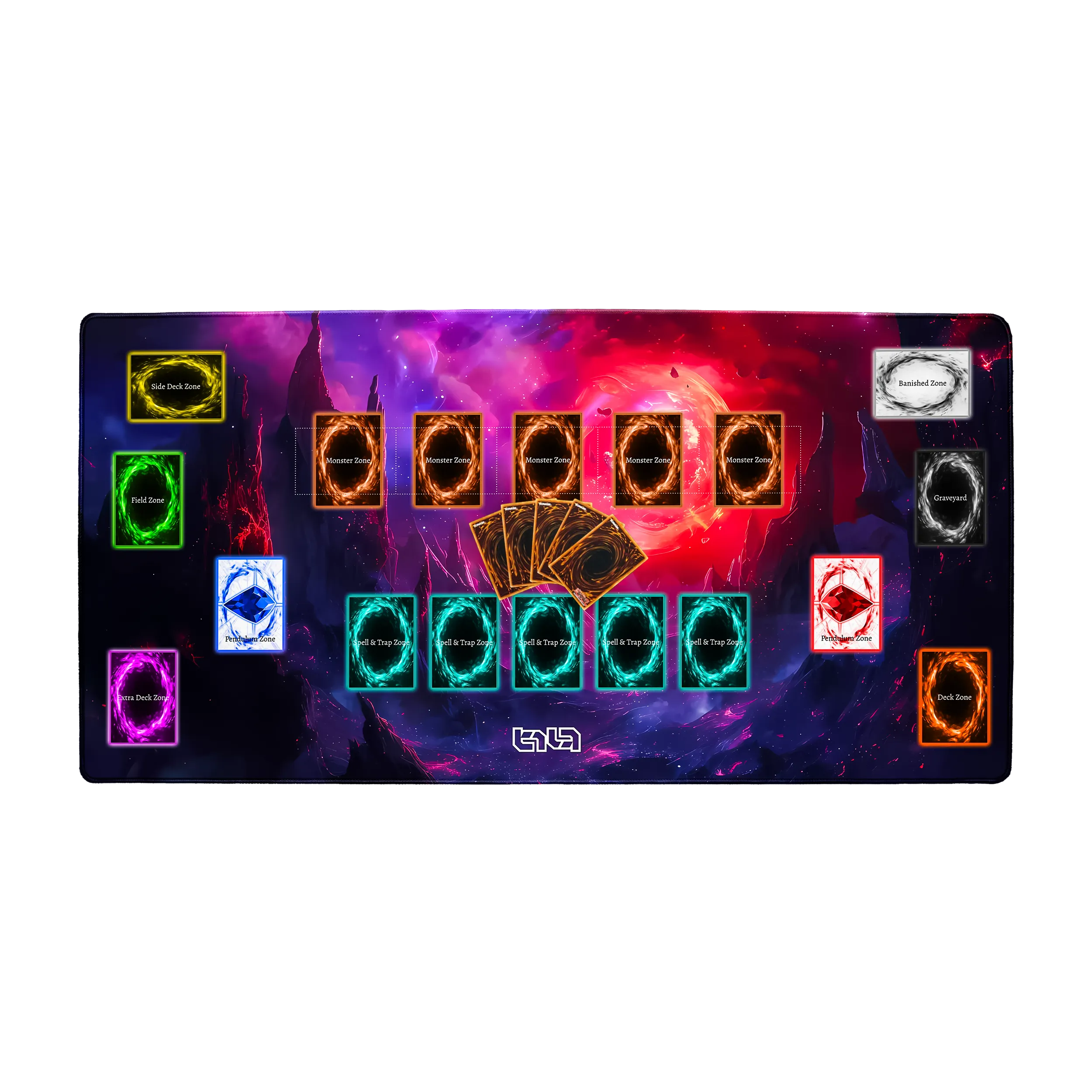 TCG Mat Yu-Gi-Oh Red Moon - Image 6